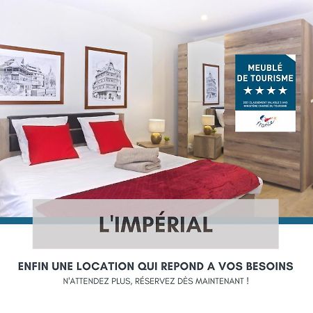 Centre - L'Imperial - Parking Apartment Саверн Екстериор снимка