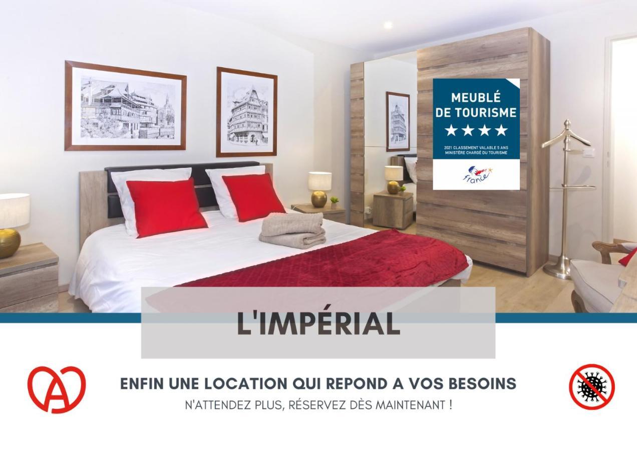 Centre - L'Imperial - Parking Apartment Саверн Екстериор снимка